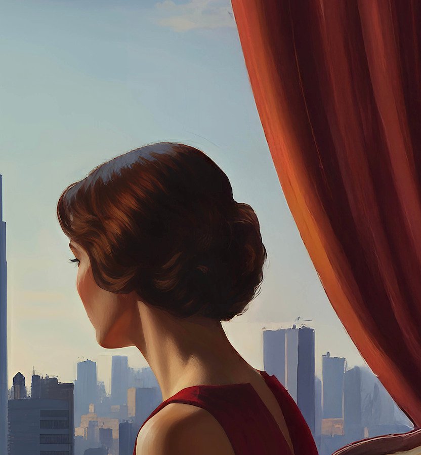 Le Yack - Morning Over Manhattan - Hand signed #3.2