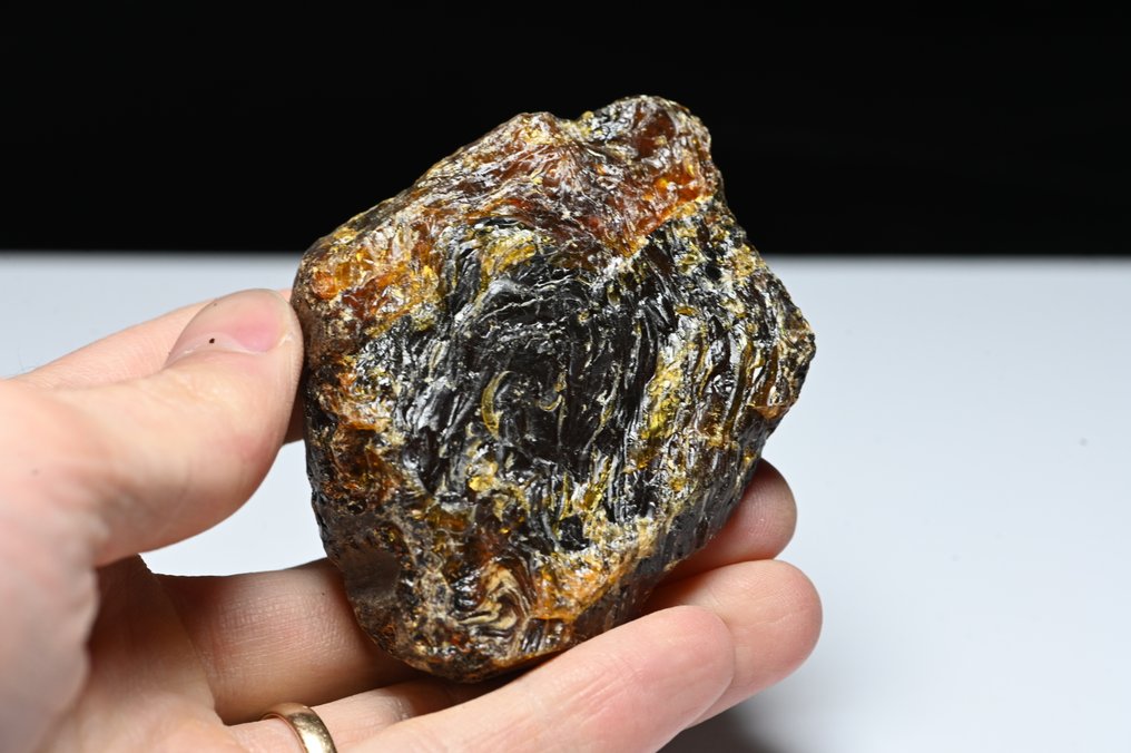 Large piece of Indonesian (Sumatran) Rough Amber, 54.49 grams - Fossil cabochon - 60 mm - 77 mm  (No Reserve Price) #4.3
