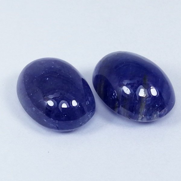 2 pcs Kék Tanzanit - 18.81 ct - Instituto Gemólogico Español (IGE) #2.1