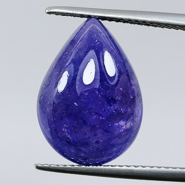 蓝色 坦桑石  - 12.05 ct - 西班牙宝石学院（IGE） - 油品次级 #1.0