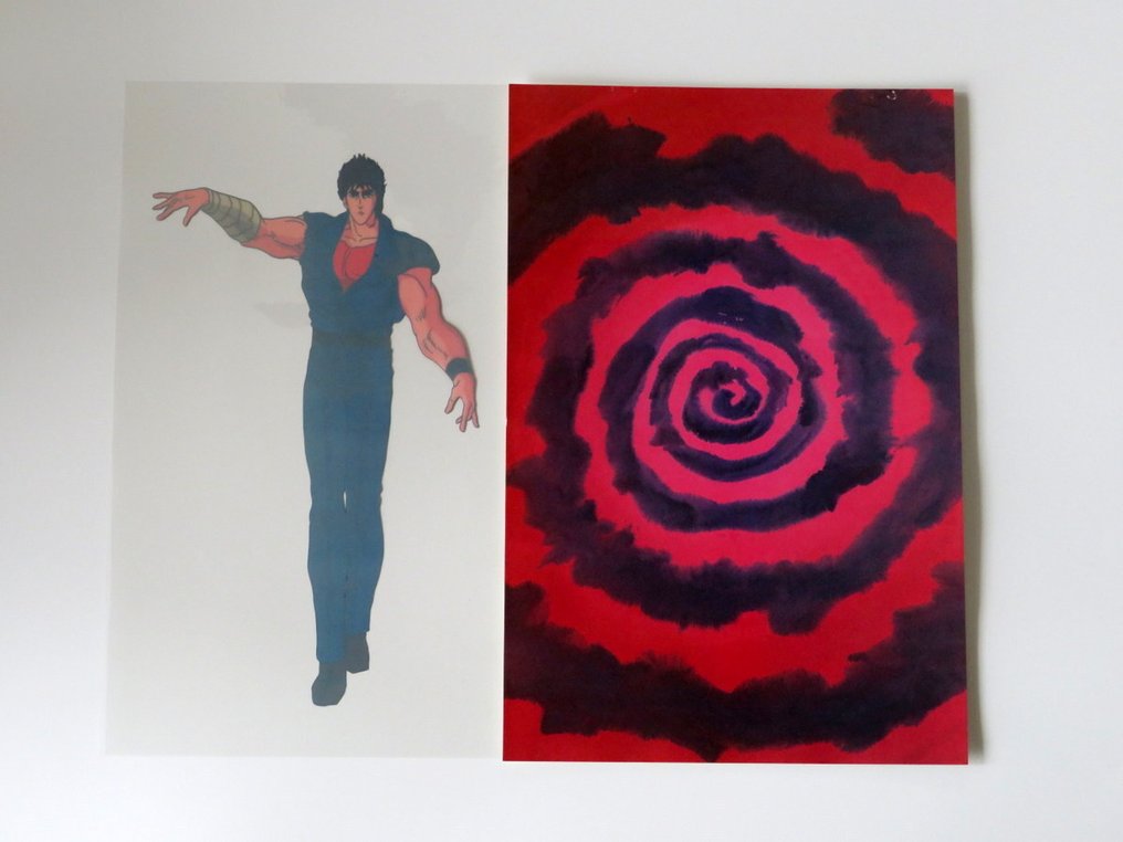 Toei Animation - Sericel de Fist of the North Star - Edição limitada - With Copy Background #4.3