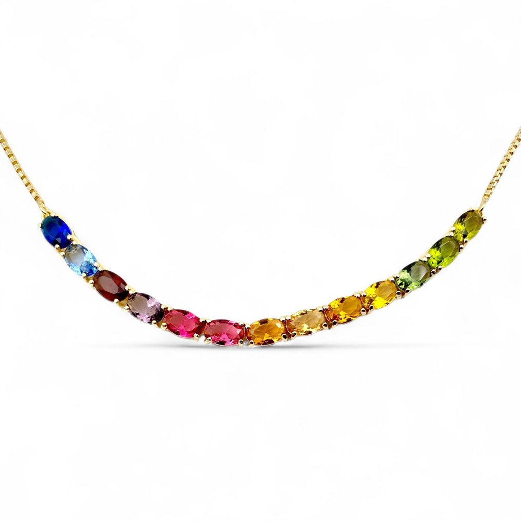 Sans prix de réserve - Ensemble de bijoux 2 pièces Argent, Plaqué or #2.1