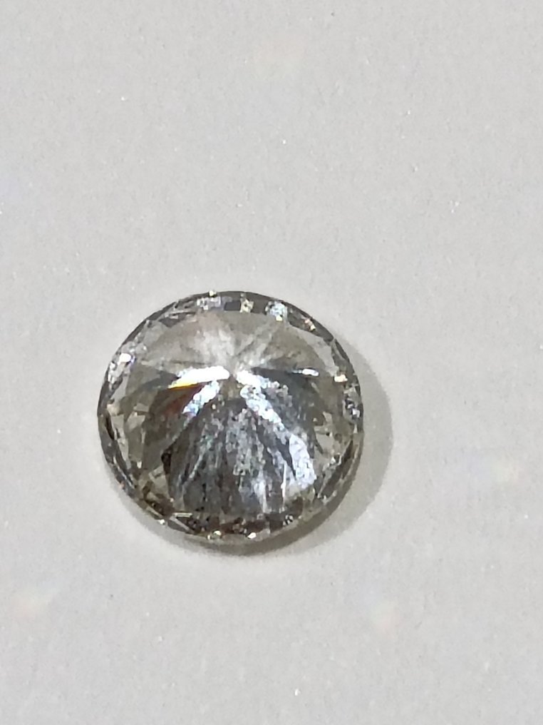1 pcs 鑽石 (天然) - 0.40 ct - 圓形 - H(次於白色的有色鑽石) - VS1 - 國際寶石學院(International Gemological Institute (IGI)) - *3EX VSL* #1.0