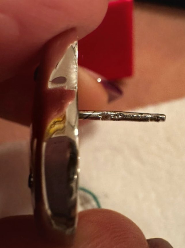 Yves Saint Laurent - Argent - Boucles d'oreilles #1.0