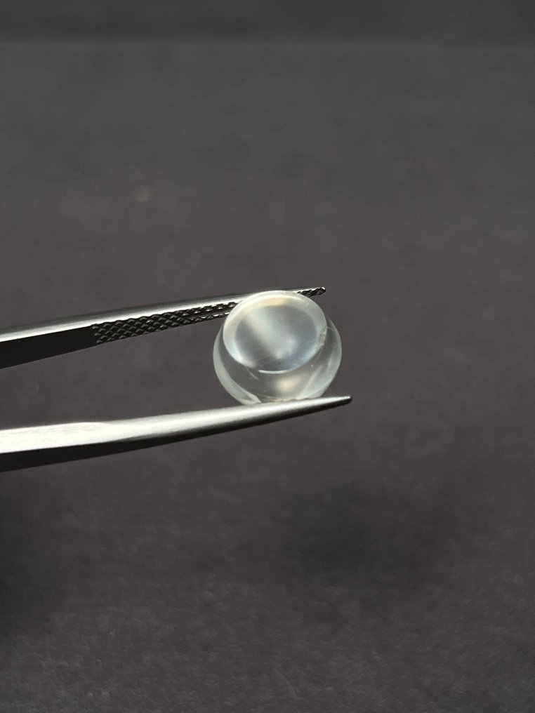 1 pcs Λευκό Φεγγαρόπετρα - 9.20 ct - Antwerp Laboratory for Gemstone Testing (ALGT) #4.3