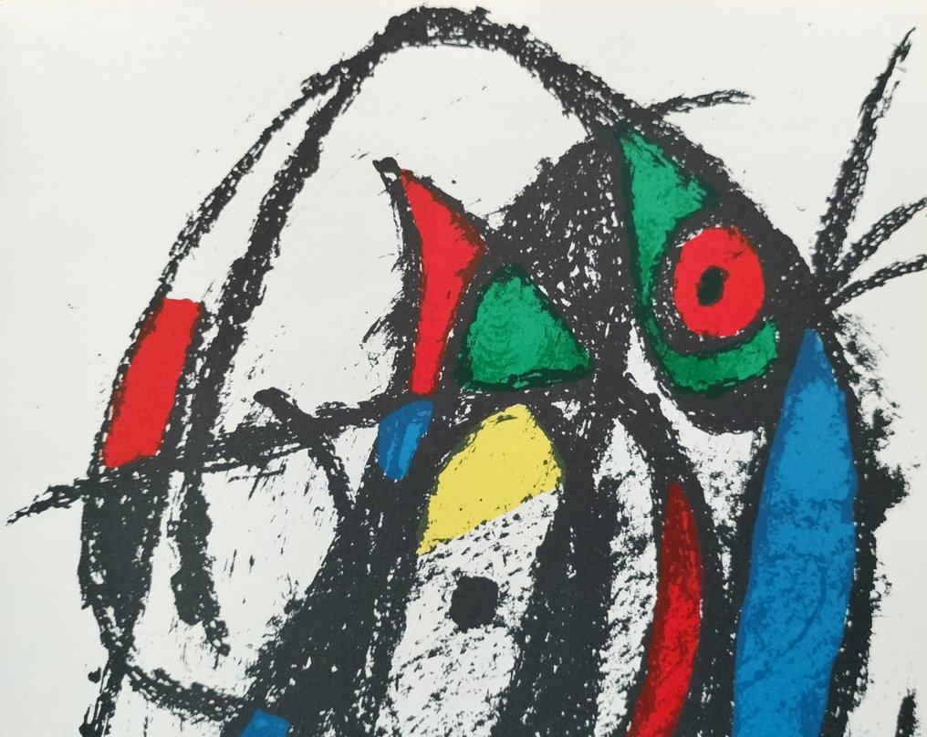 Joan Miro (1893-1983) - Litografia Original IV. (Miró Lithographe II) #1.0