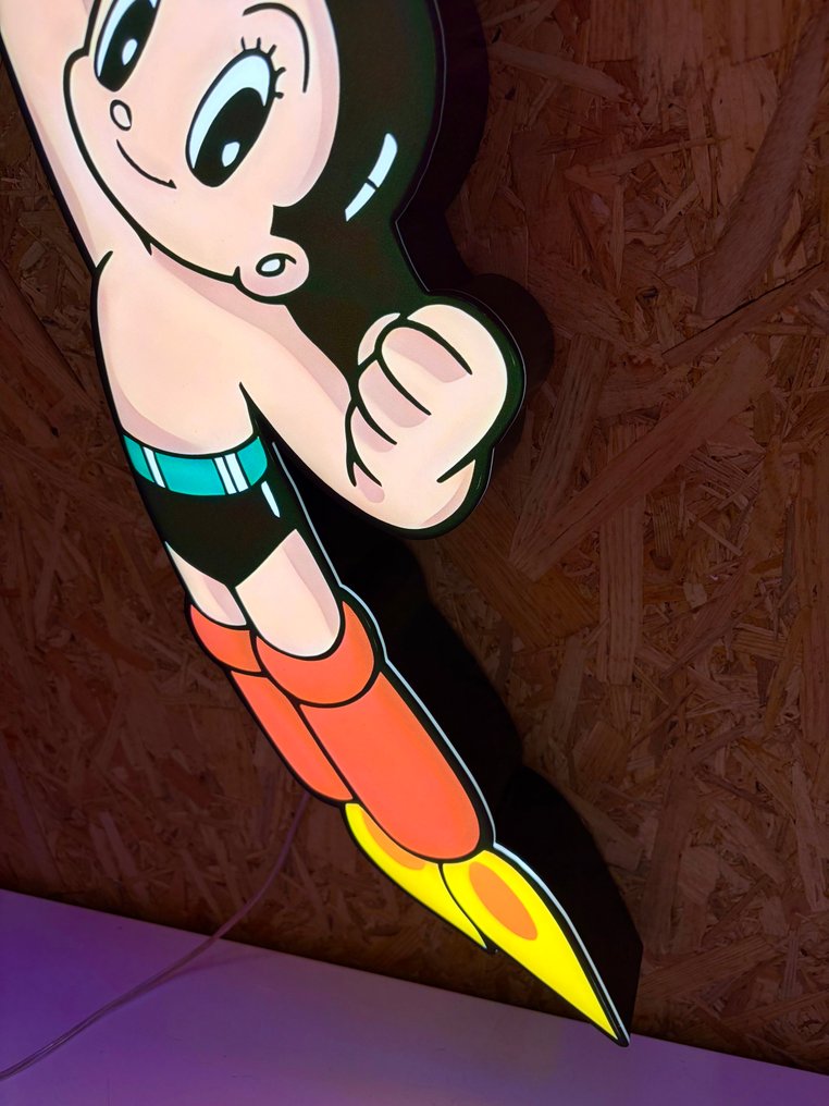 Enseigne lumineuse publicitaire Astro Boy - Insegna pubblicitaria retroilluminata - Alluminio #3.2