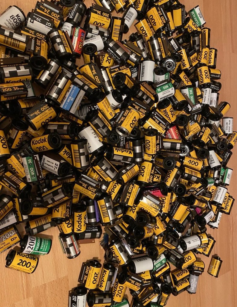 Kodak, Fuji, Agfa 400 leere Filmrollen | Dunkelkammerausrüstung #4.3