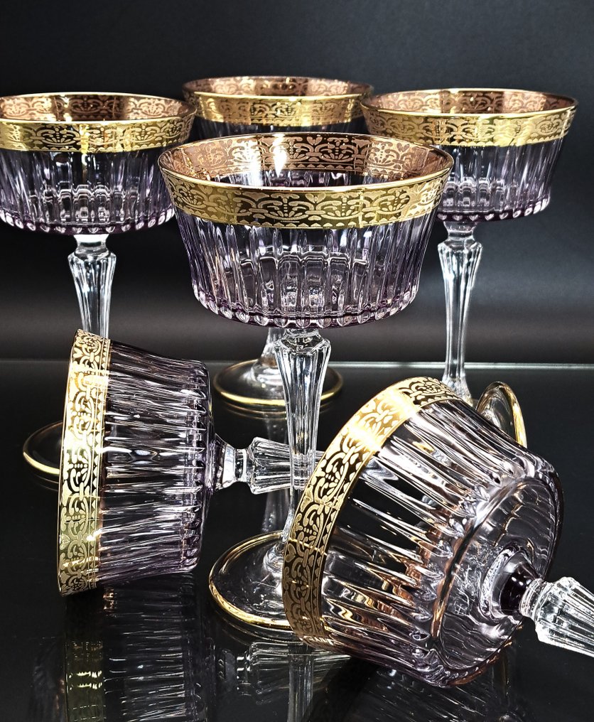 Artemisia - 香槟笛 (6) - 水晶, oro 24kt #1.0