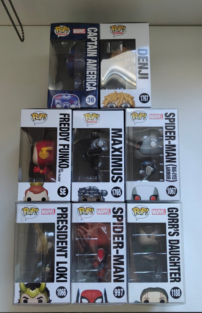 Funko  - Funko Pop Set 8 Funko Pop - 2020+ #1.0