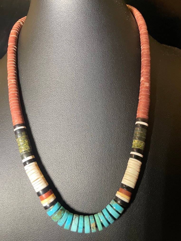 Collana - Stati Uniti Santo Domingo heishi #2.1