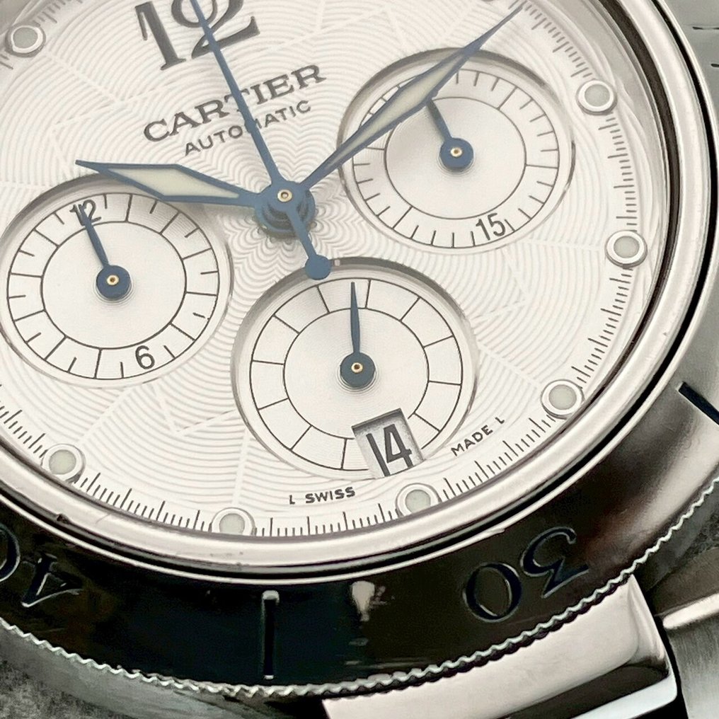 Cartier - Pasha Chronograph - 沒有保留價 - W31030H3 2113 - 男士 - 2000-2010 #3.2