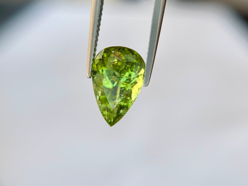 No Reserve Price - 1 pcs Green Tourmaline paraiba - 4.78 ct - Bellerophon Gemlab - B53262 #4.3