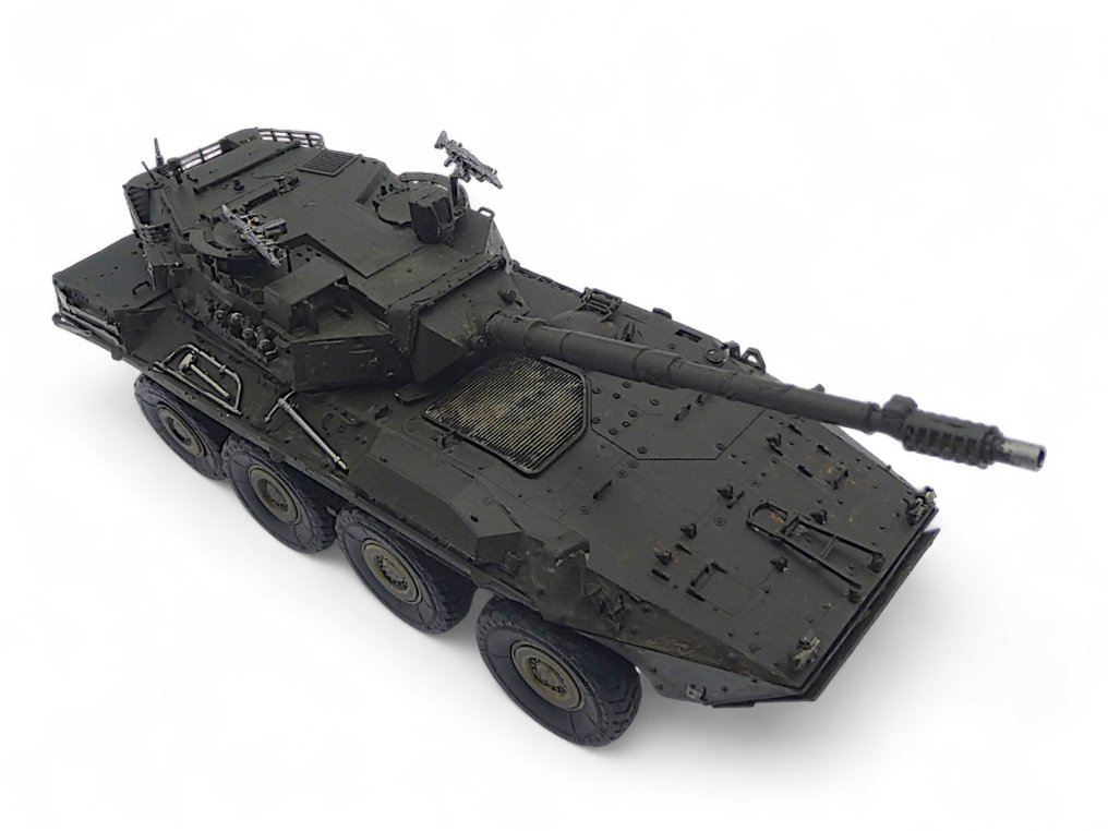 U.S. Army (USA) 1:32, 1:35 - Model military vehicle (3) - B1 Centauro / M2 Bradley / M577 Command Post Carrier - This We'll Defend #1.0
