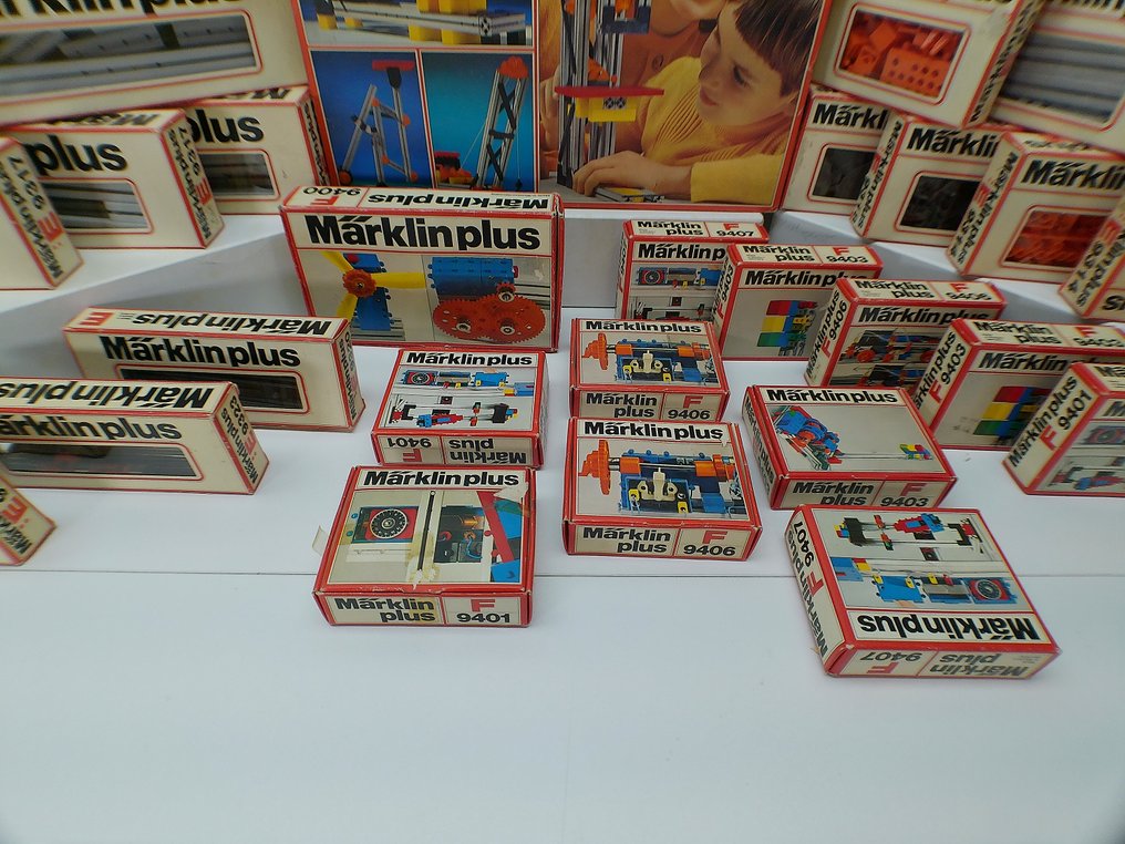 Märklin H0 - Electric locomotive (1) - Collection of Marklin Plus construction toys #3.2