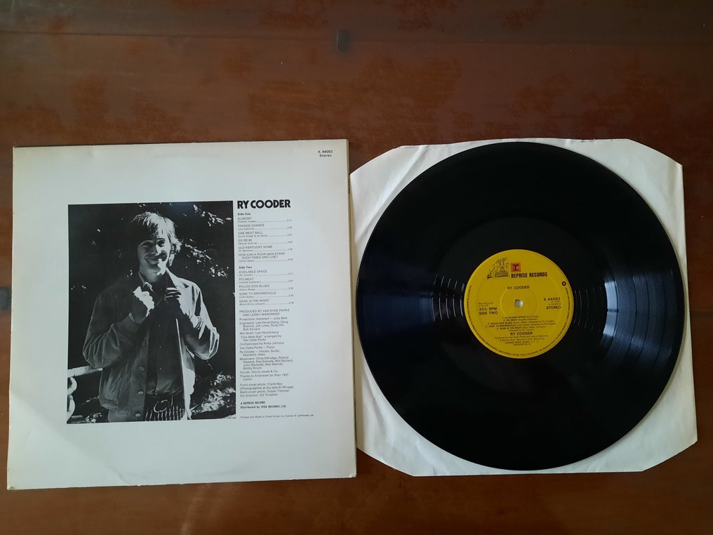 Ry Cooder, Robert Palmer & Related, Jona Lewie - 8 x album - Useita teoksia - Yksittäinen vinyylilevy - 1st Pressing - 1970 #3.2