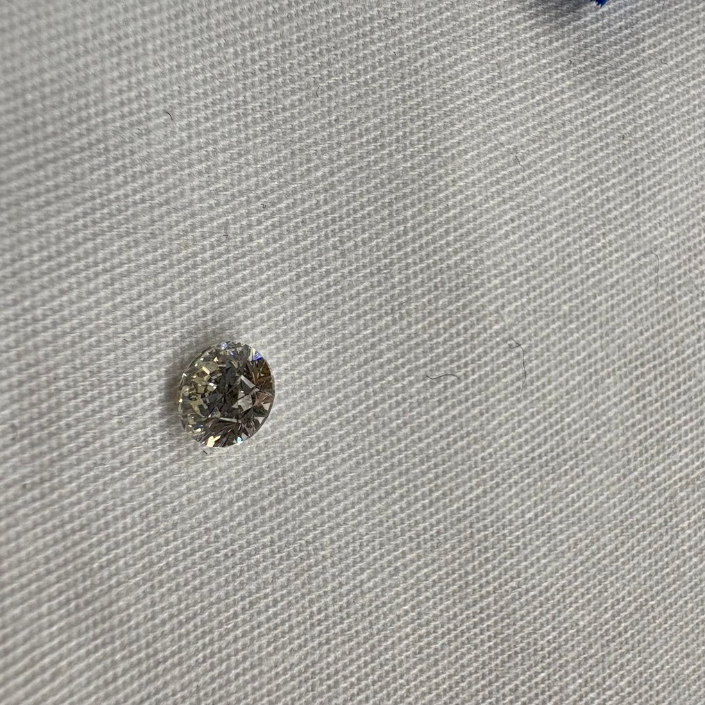 2 pcs 鑽石 (天然) - 0.80 ct - 圓形 - H(次於白色的有色鑽石) - IF - 國際寶石學院(International Gemological Institute (IGI)) #2.1
