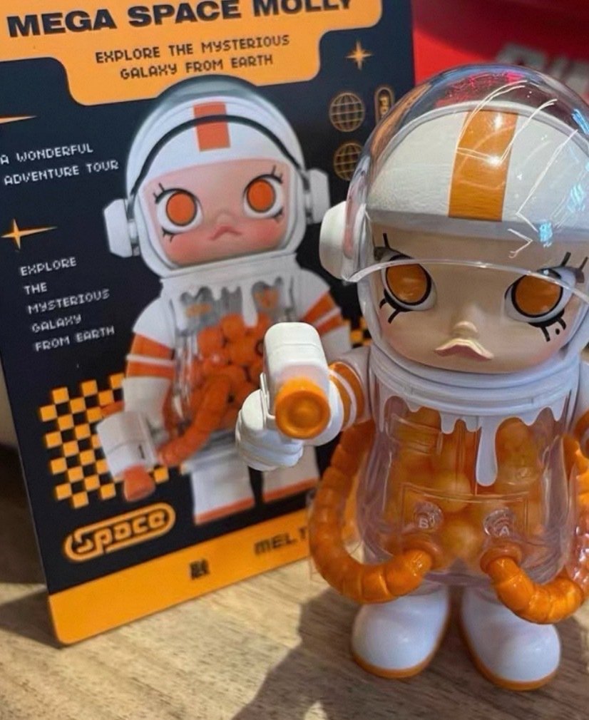 Pop Mart - Giocattolo POP MART AUTHENTIC Mega 100%25 Space Molly Series 2 Figure [ Melting SECRET ] - 2020+ - Cina #3.2