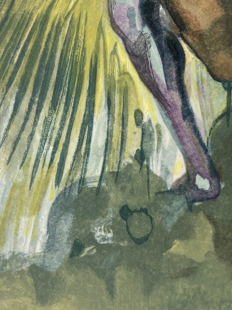 Salvador Dali (1904-1989) - The guardians of the valley of the Princes - on Japon Nacré paper #2.1