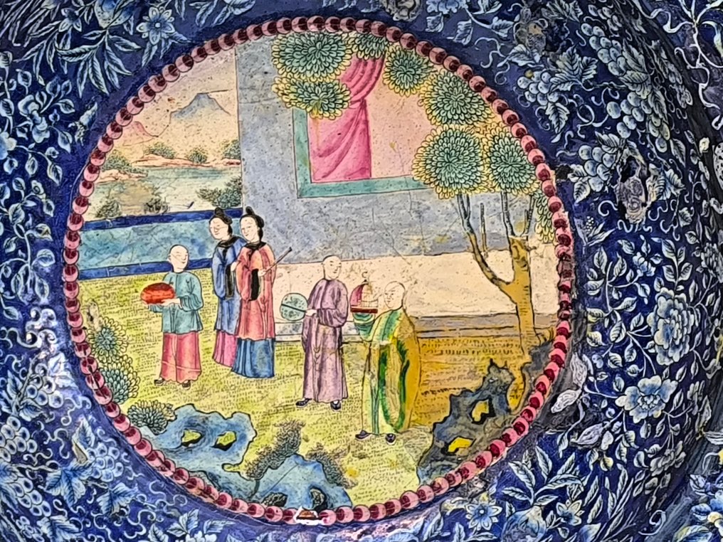 Bassin - Emalje - En stor kinesisk Canton #4.3