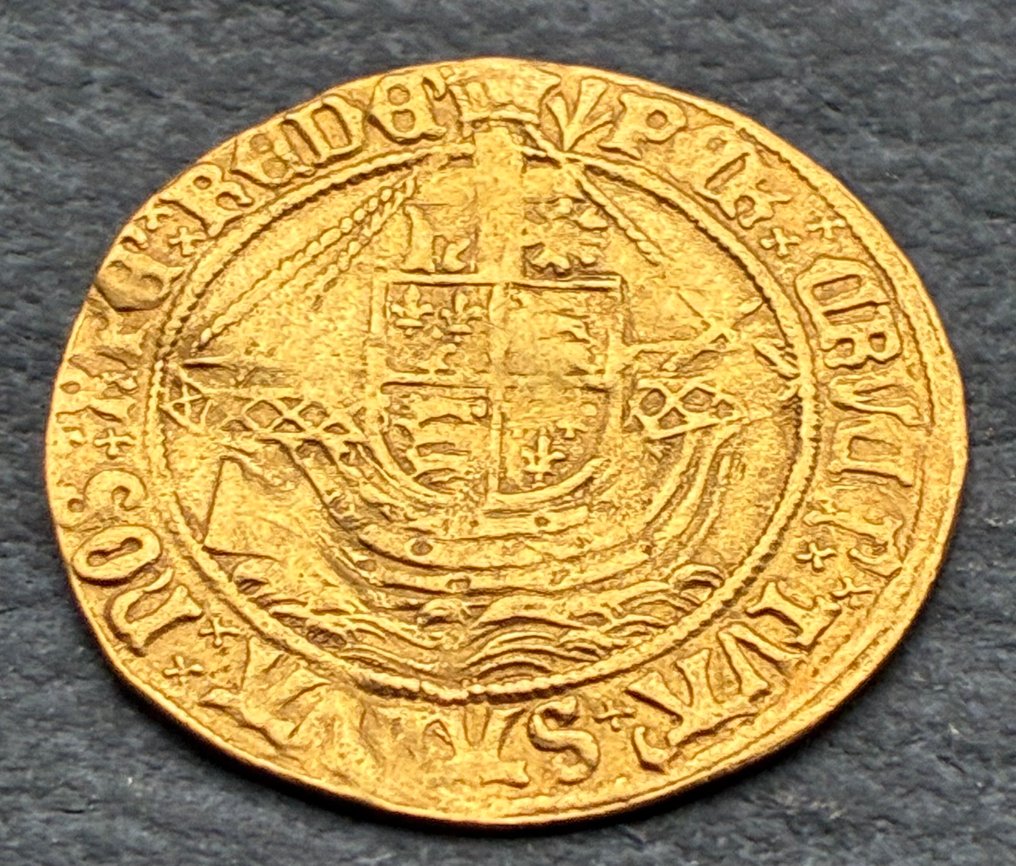 Regno Unito. Henry VII. Golden Angel 1505 - 1509 (No date) / quality XF- #2.1
