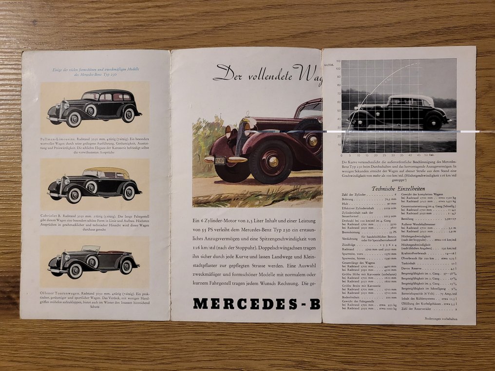 Mercedes Benz Typ 320 i 230 - Brochure - 1937 #4.3