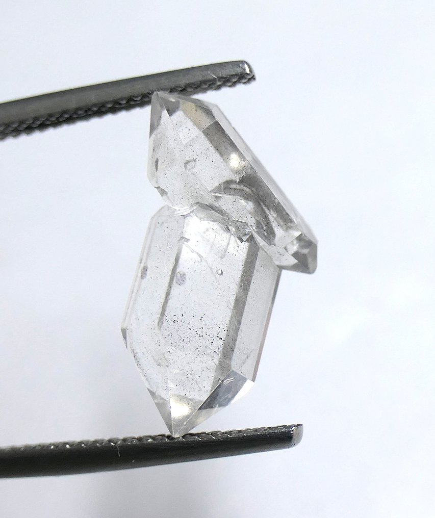 Quartz τελειωμένο - 7,46 καράτια - τύπος «Diamant Herkimer» Κρύσταλλος- 1.49 g #4.3