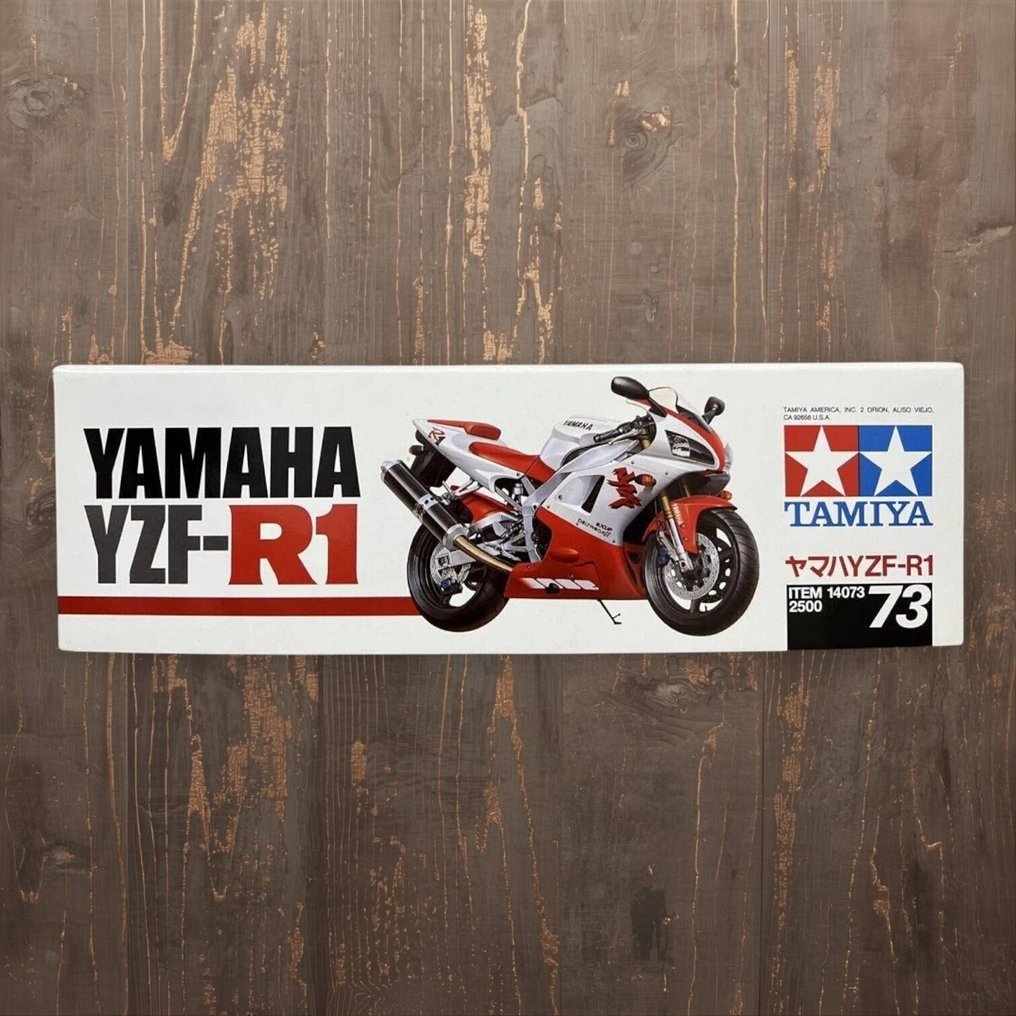 Tamiya - Spielzeugauto YAMAHA YZF-R1 Full Display Model Kit - 1990-2000 - Japan #4.3