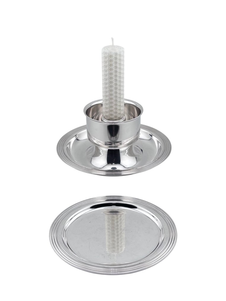 Christofle - 烛台 - 镀银 #1.0