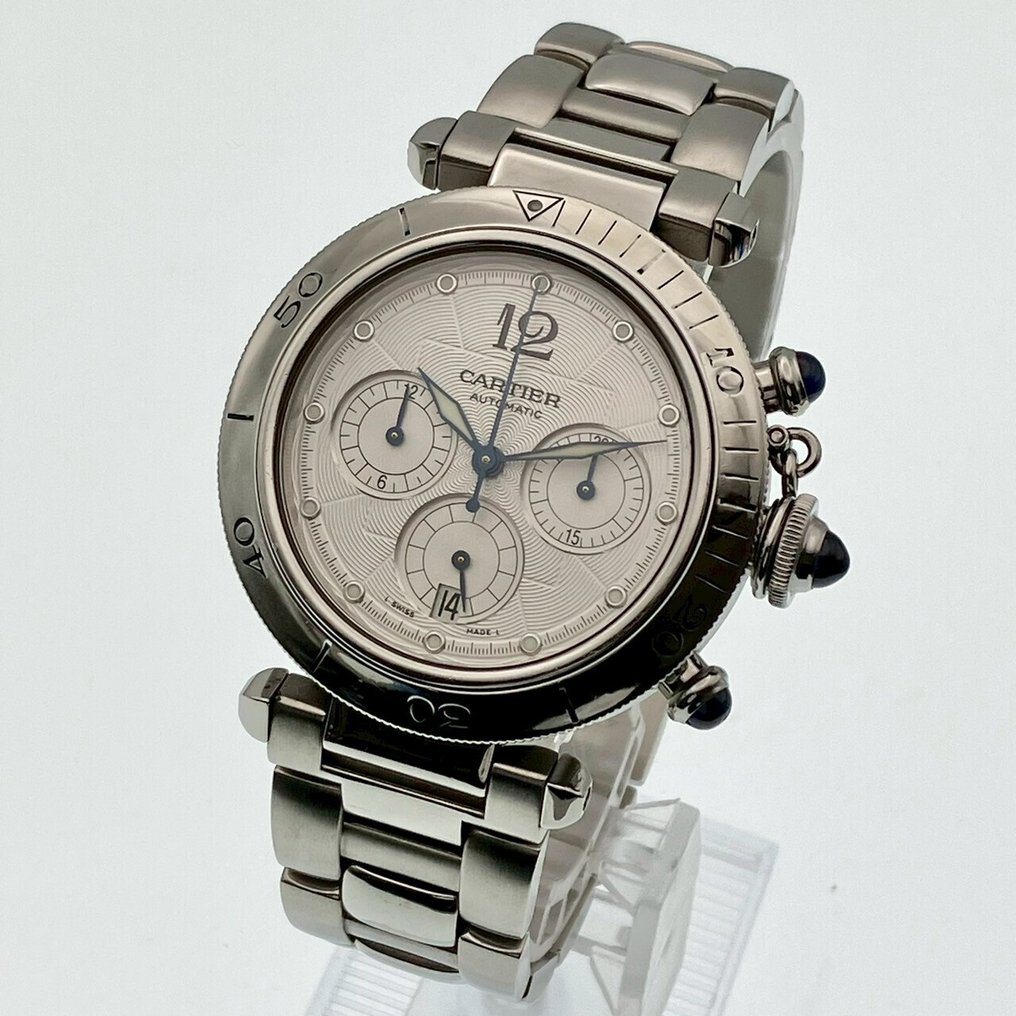 Cartier - Pasha Chronograph - 沒有保留價 - W31030H3 2113 - 男士 - 2000-2010 #1.0