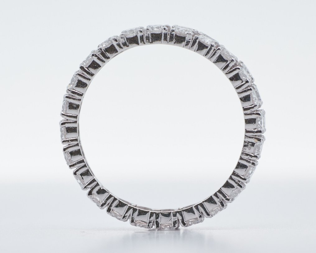 Zonder minimumprijs - Ring - 14 karaat Witgoud - 2.75ct. tw. Diamant (Lab-grown) - Diamant #3.2