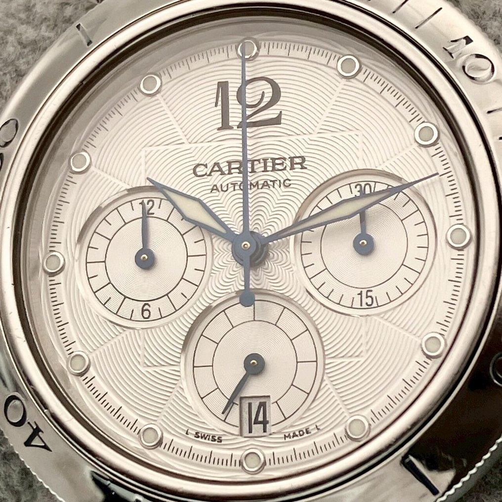 Cartier - Pasha Chronograph - 沒有保留價 - W31030H3 2113 - 男士 - 2000-2010 #4.3