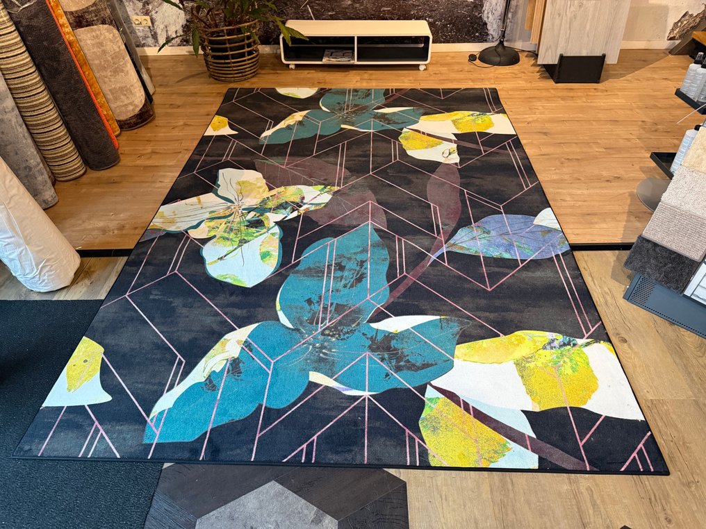 M2 - 现代花卉 / 几何 - 小地毯 - 300 cm - 200 cm #1.0