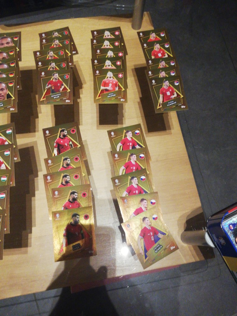 Topps Euro 2024 - 5 Complete sets + 45 Signature SP + 9 regular SP - Mixed collection - Excellent (EX) #3.2