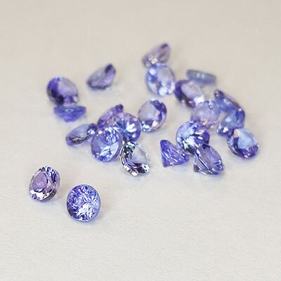 No reserve price - 22 pcs Blue, Violet Tanzanite - 3.02 ct - Antwerp Laboratory for Gemstone Testing (ALGT) #4.3