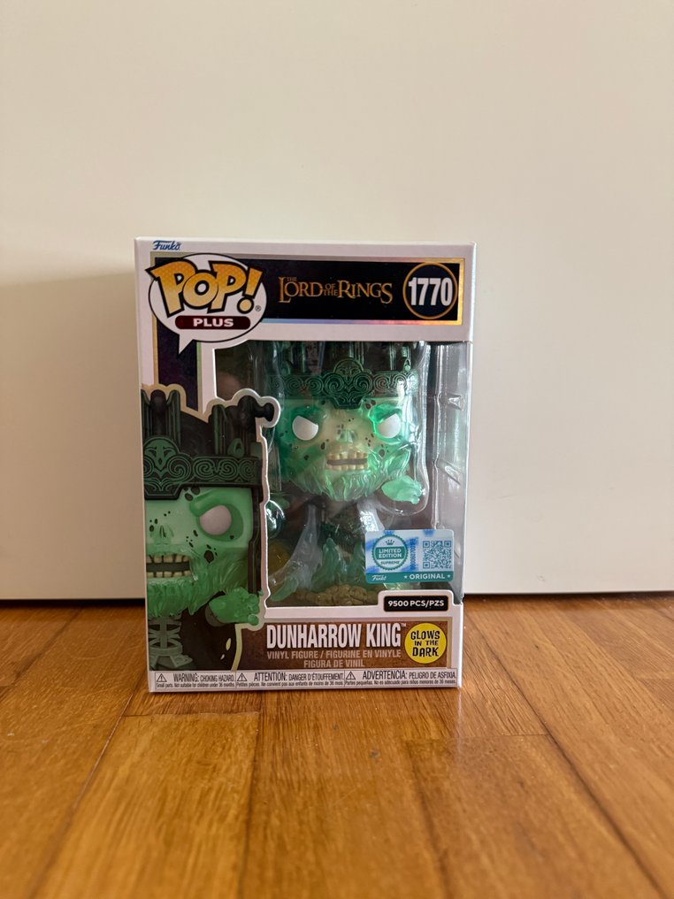 Funko  - Funko Pop Funko POP! Movies - Lord of the Rings - Dunharrow King (Glows in the Dark) [9,500 PCS] Exclusive to - 2020+ #1.0