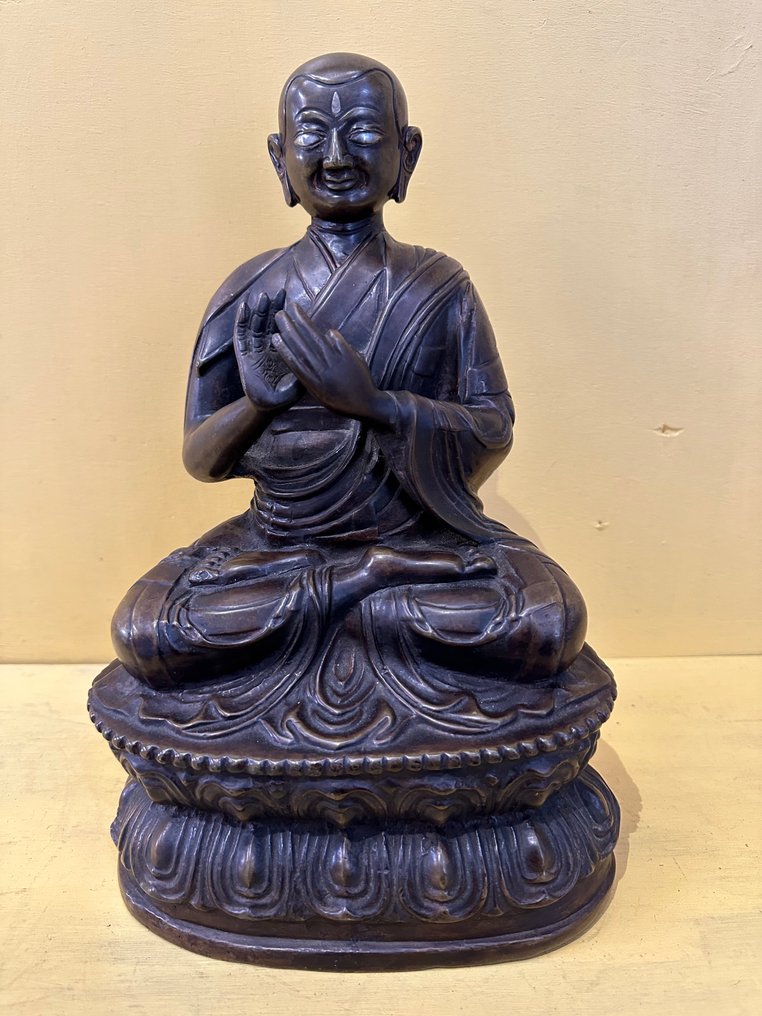 Δρογκόν Τσόγιαλ Φάγκπα – Ο Πέμπτος Πατριάρχης Sakya – ο Έβδομος Sakya Trizin - Μπρούντζος - Θιβέτ - 19ος αιώνας #1.0