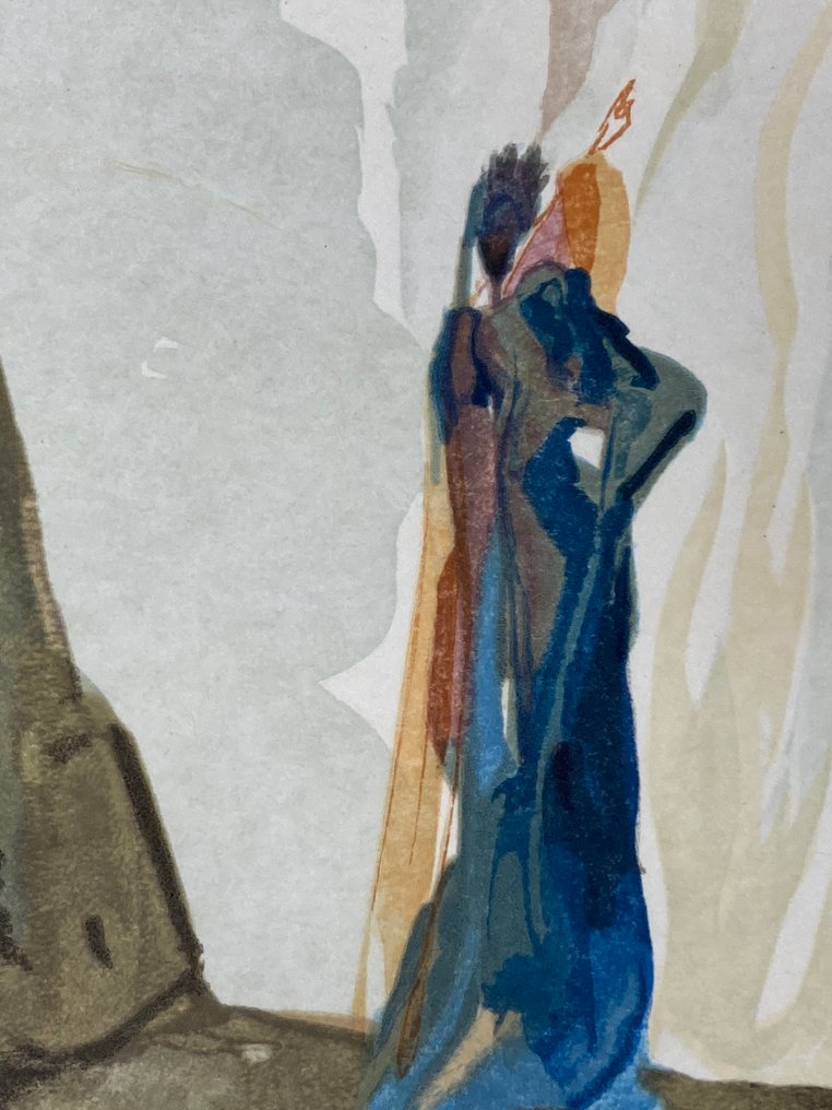 Salvador Dali (1904-1989) - Ecstatic Visions - on Japon Nacré paper #2.1