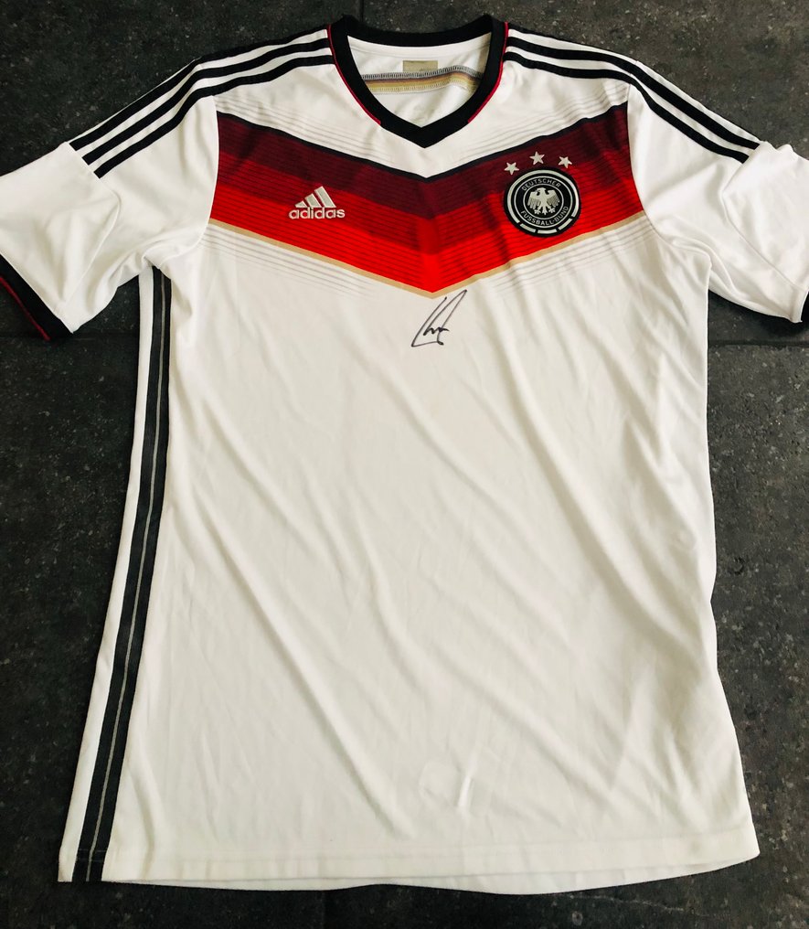 Philipp Lahm - 签名德国2014年主场球衣  #2.1