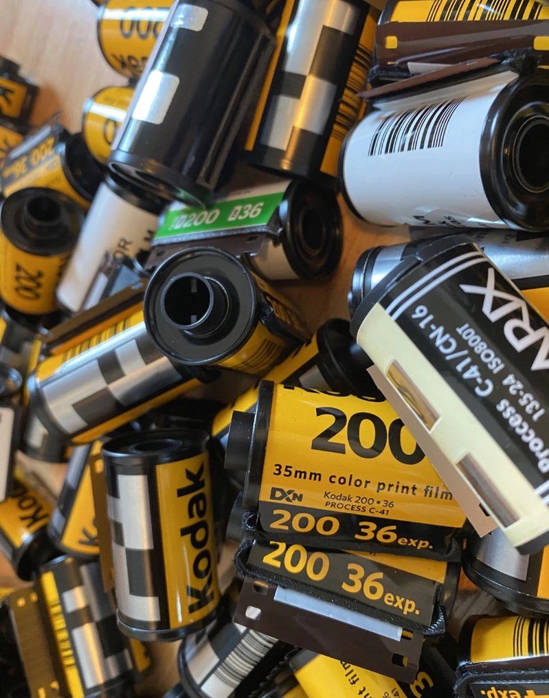 Kodak, Fuji, Agfa 400 leere Filmrollen | Dunkelkammerausrüstung #3.2