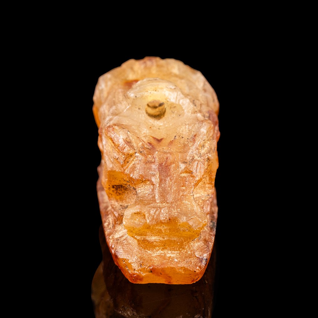 Ancient Egyptian Carnelian Zoomorphic Amulet  (No Reserve Price) #2.1