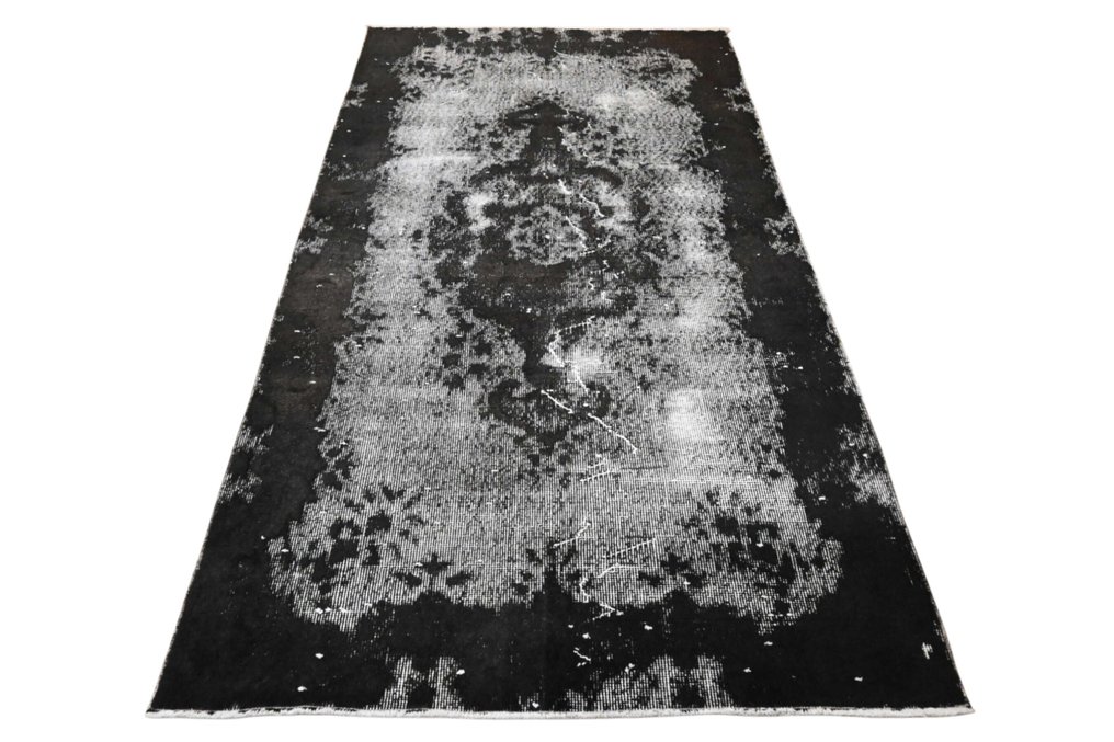 黑色超级复古 - 小地毯 - 210 cm - 115 cm - 有证书 #4.3