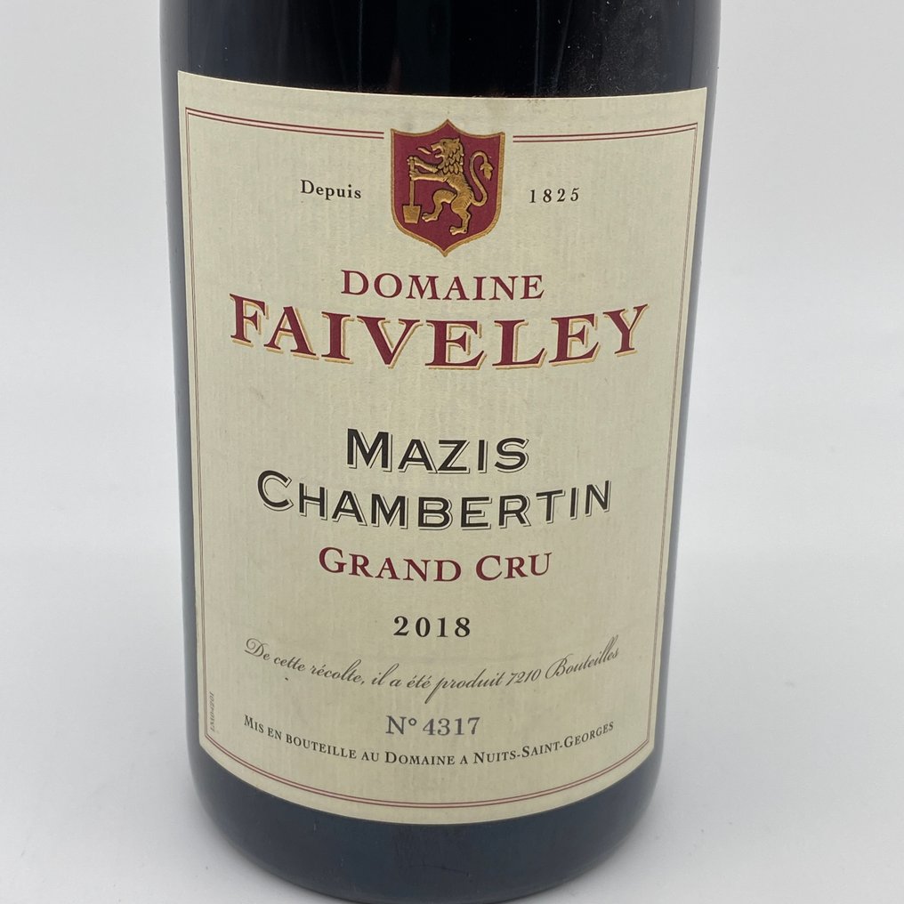 2018 Domaine Faiveley - Mazis-Chambertin Grand Cru - 1 Φιάλη (0,75L) #1.0