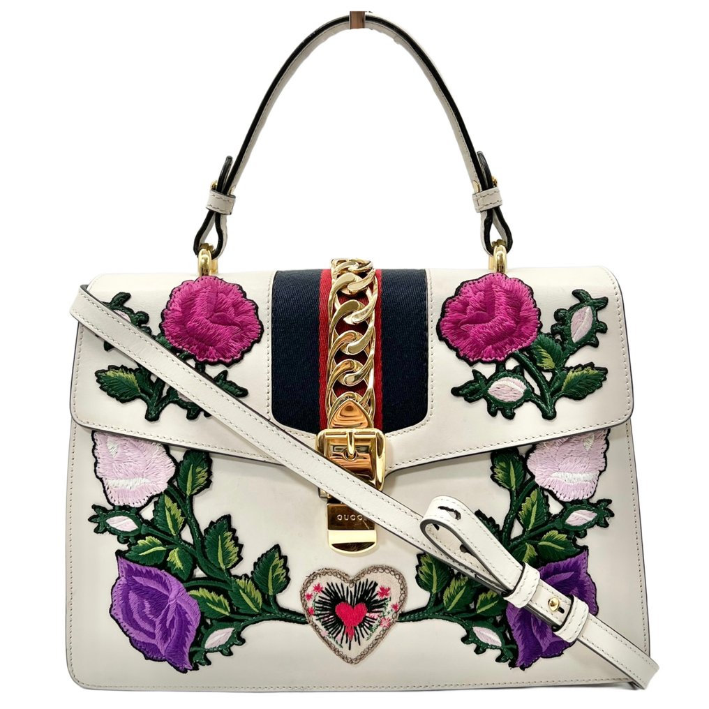 Gucci - Sylvie - 挂肩式皮包 #1.0