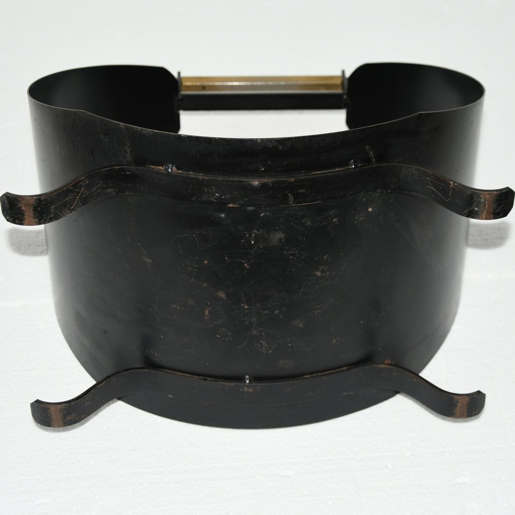 Αξεσουάρ τζακιού - Υψος 43 εκ. - Χάλυβας, Σίδερο - θήκη ξύλων τζακιού #3.2