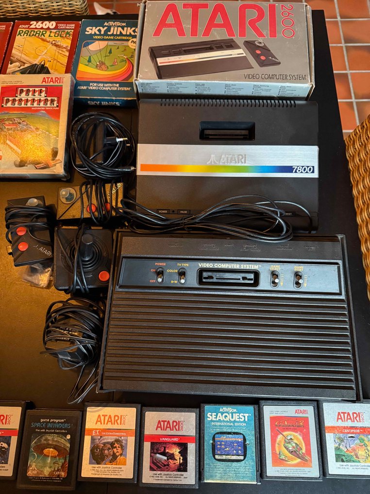 Atari - 2600 VCS - 7800 - Video game console + games #3.2