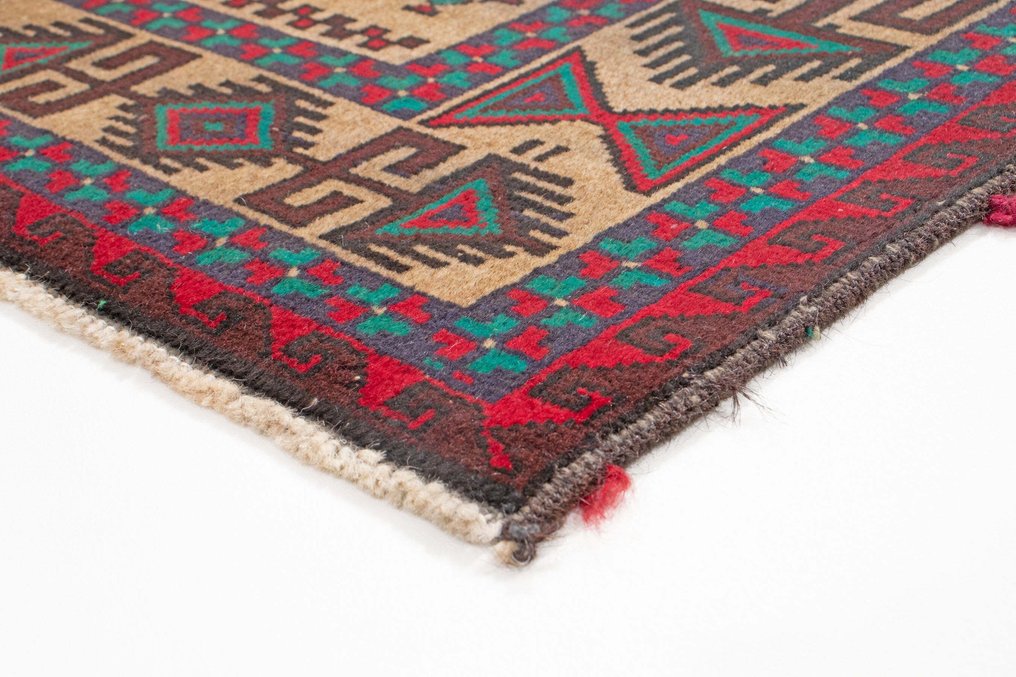 Tæppe - 139 cm - 77 cm - Baluch Afghan #2.1