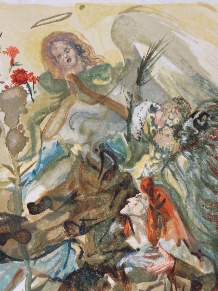 Salvador Dali (1904-1989) - The Apparition of St. James - on Japon Nacré paper #4.3