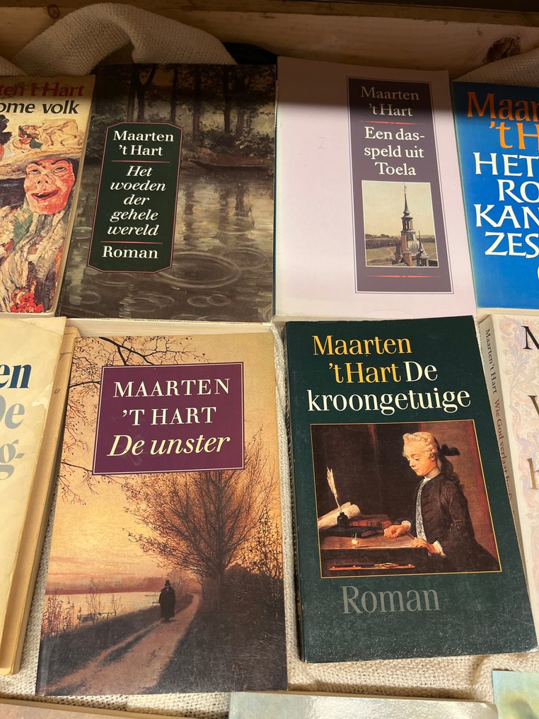 Maarten ‘t Hart - Lot met 40 uitgaven - 1979-2017 #4.3