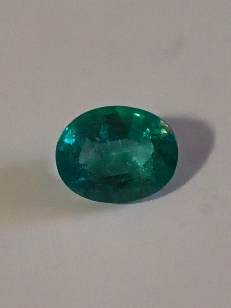 1 pcs  Zöld Smaragd  - 2,78 ct - Nemzetközi Gemmológiai Intézet (IGI) #1.0
